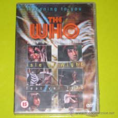 Vídeos y DVD Musicales: DVD.- THE WHO LIVE AT THE ISLE OF WIGHT FESTIVAL 1970 - PRECINTADA. Lote 28807930