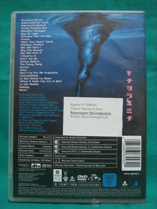 V&iacute;deos y DVD musicales: MADONNA - Foto 2