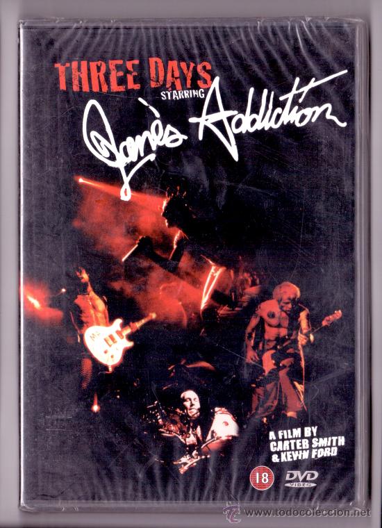 V&iacute;deos y DVD musicales: JANES ADDICTION - Three days - Foto 1