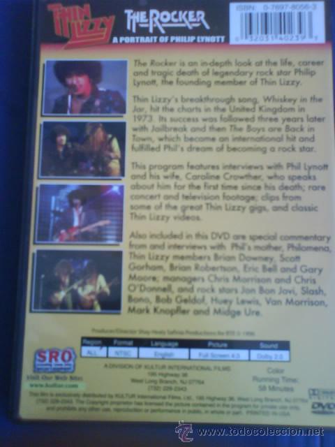 V&iacute;deos y DVD musicales: THIN LIZZY  THE ROCKER - Foto 2