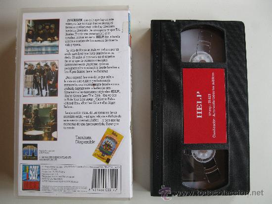 V&iacute;deos y DVD musicales: HELP - THE BEATLES - VIDEO VHS - V.O.S.E. - Foto 2
