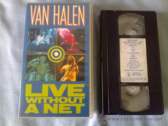 V&iacute;deos y DVD musicales: VHS VAN HALEN LIVE WITHOUT A NET - Foto 1