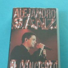 Vídeos y DVD Musicales: ALEJANDRO SANZ. EL CONCIERTO TOUR MÁS 98. 18 CANCIONES. Lote 402189119