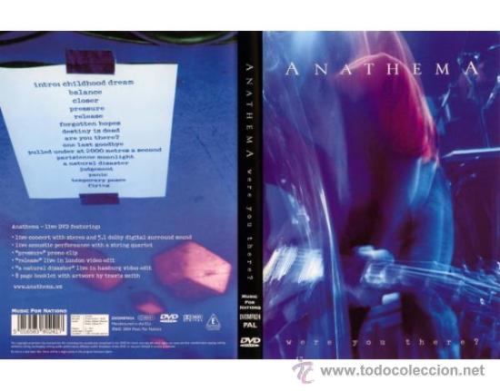 Vid&eacute;os y DVD Musicaux: anathema.-were you there?