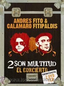Vid&eacute;os y DVD Musicaux: andres calamaro y fito & fitipladis.- 2 son multitud . el concierto