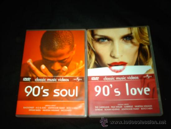 Vid&eacute;os y DVD Musicaux: 2 DVDS 90 SOUL Y 90 LOVE