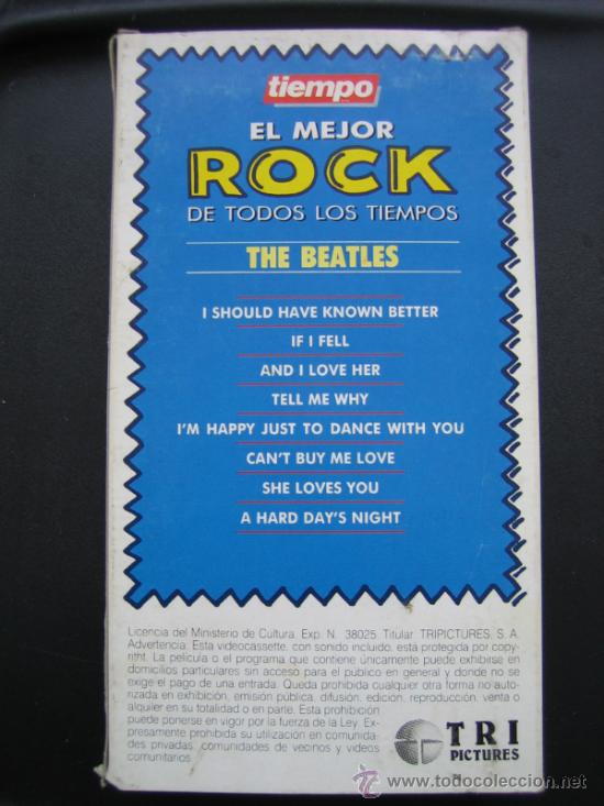 V&iacute;deos y DVD musicales: Cinta de video THE BEATLES - Foto 4