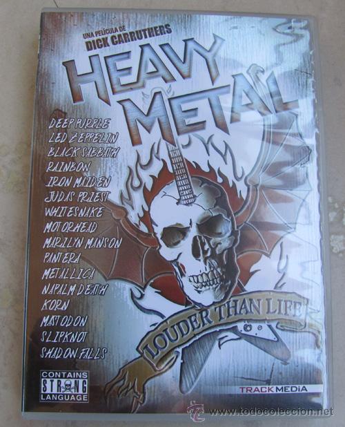 Music Videos and DVDs: HEAVY METAL - LOUDER THAN LIFE - DOBLE DVD EDICION ESPA&Ntilde;OLA