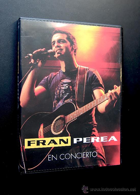 V&iacute;deos y DVD Musicales: DVD - FRAN PEREA en CONCIERTO - 150 minutos