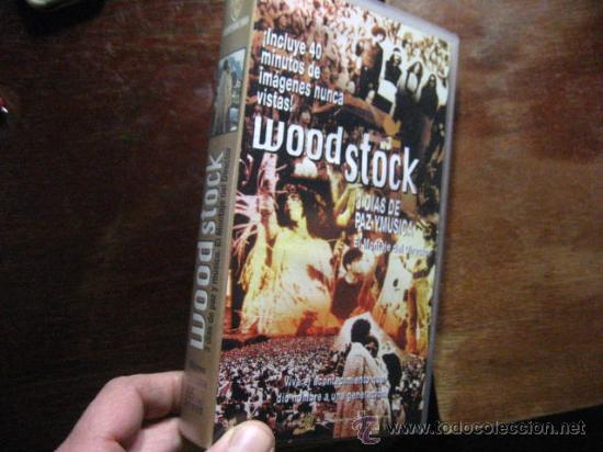Music Videos and DVDs: WOODSTOCK 69 /.3 DIAS DE PAZ Y MUSICA / .VHS.184 MINUTOS bs 6
