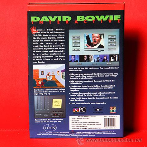 V&iacute;deos y DVD musicales: JUMP THE DAVID BOWIE INTERACTIVE CD-ROM - Foto 2