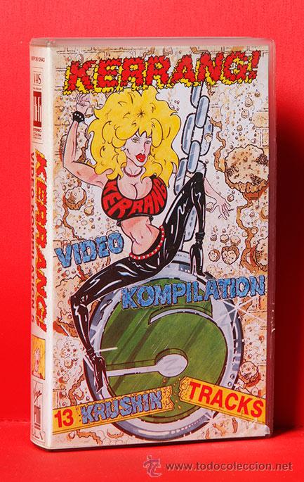V&iacute;deos y DVD musicales: VHS KERRANG! VIDEO KOMPILATION