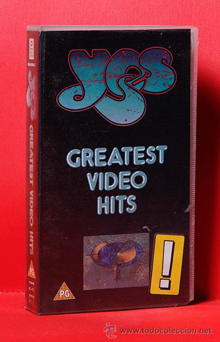 V&iacute;deos y DVD musicales: VHS YES GREATEST VIDEO HITS