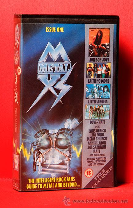 Vid&eacute;os y DVD Musicaux: VHS METAL XS