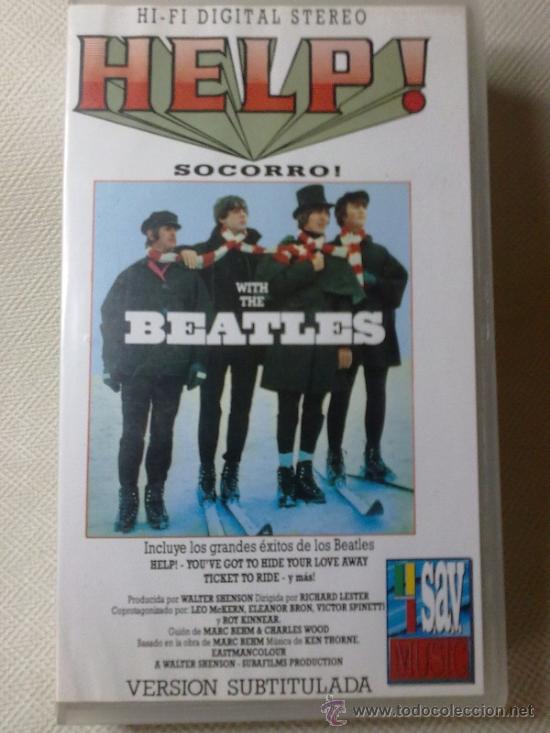 V&iacute;deos y DVD musicales: HELP!-BEATLES-VHS - Foto 4