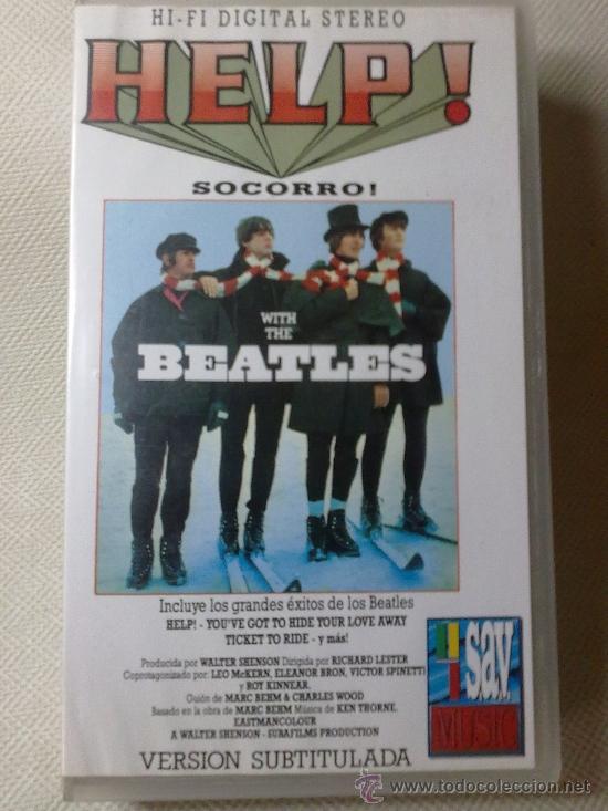 V&iacute;deos y DVD musicales: HELP!-BEATLES-VHS - Foto 1