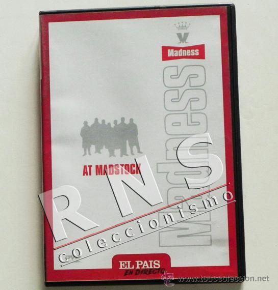 Vid&eacute;os y DVD Musicaux: MADNESS AT MADSTOCK - DVD CONCIERTO M&Uacute;SICA 1998 - EL PA&Iacute;S - GRUPO SKA BRIT&Aacute;NICO A&Ntilde;OS 70 80 90 00