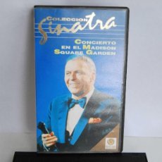 Vídeos y DVD Musicales: COLECCION SINATRA CONCIERTO EN EL MADISON SQUARE GARDEN EN VHS RECORD VISION. Lote 39076039