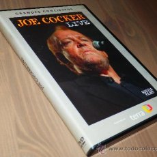 Vídeos y DVD Musicales: JOE COCKER LIVE GRANDES CONCIERTOS DVD MUSICAL CASI NUEVO POP ROCK C1_. Lote 39252445