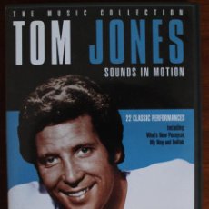 Vídeos y DVD Musicales: TOM JONES: SOUNDS IN MOTION – 22 CLASSIC PERFORMANCES – THE MUSIC COLLECTION – DVD MUSICAL