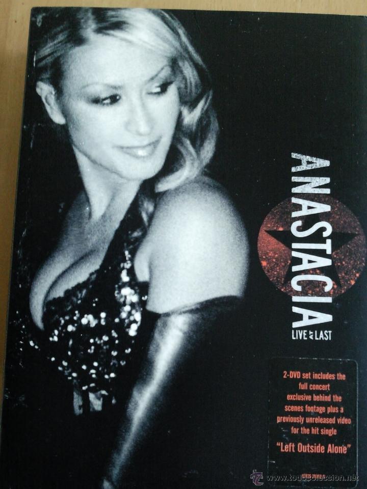 Music Videos and DVDs: ANASTASIA LIVE AT LAST ESTUCHE CON 2XDVD+ FOTOS