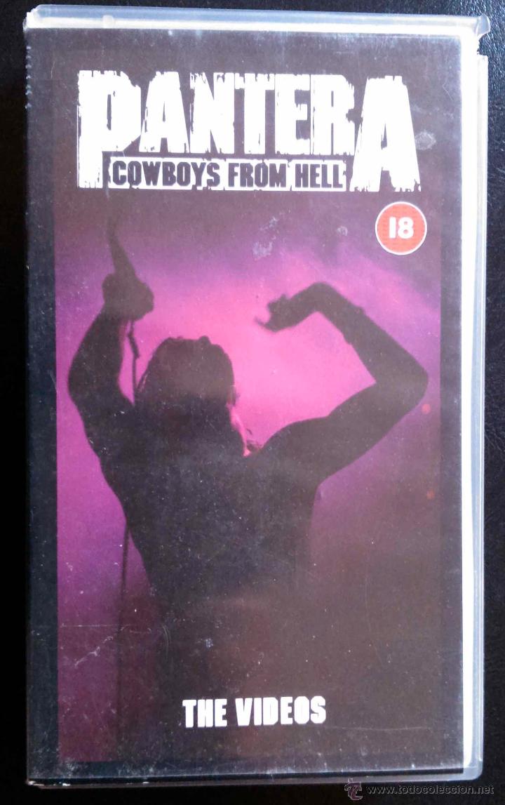 V&iacute;deos y DVD musicales: PANTERA - COWBOYS FROM HELL - V&Iacute;DEO VHS - Foto 1