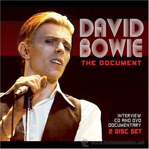 V&iacute;deos y DVD musicales: DAVID BOWIE-THE DOCUMENT (DVD+CD)