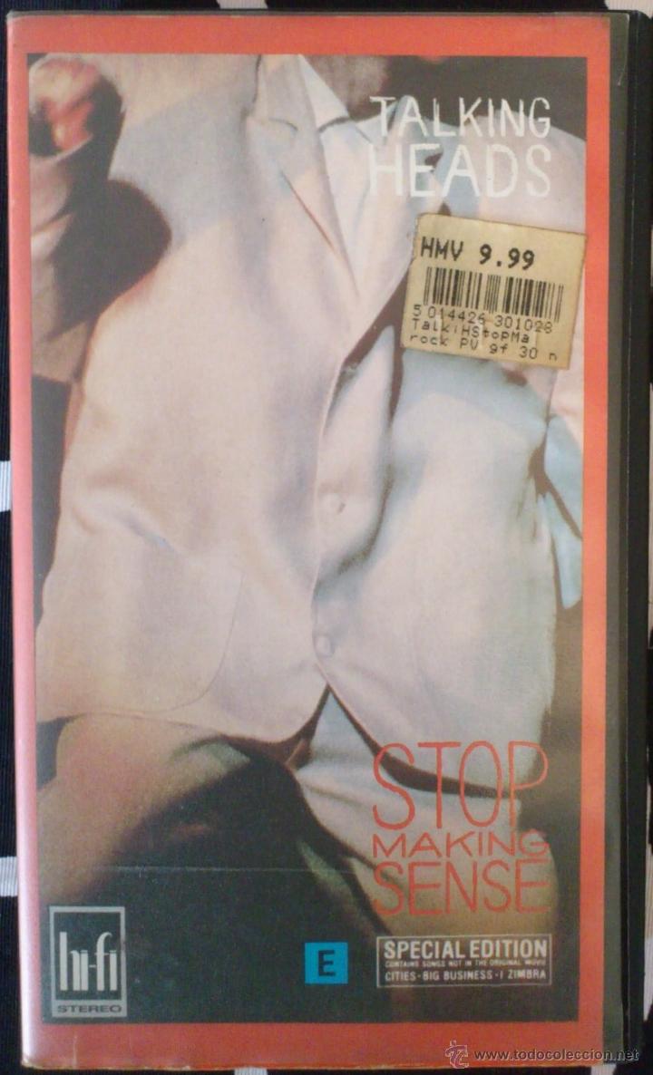 V&iacute;deos y DVD musicales: Talking Heads, Stop Making Sense VHS - Foto 1