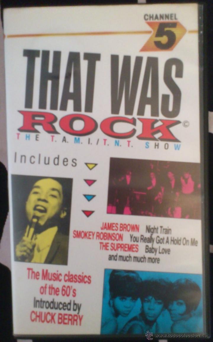 Vid&eacute;os y DVD Musicaux: That Was Rock, The T.A.M.I./T.N.T. Show VHS