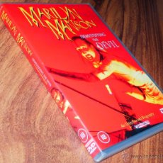 Vídeos y DVD Musicales: MARILYN MANSON DEMYSTIFYING THE DEVIL AN UNAUTHORISED BIOGRAPHY DVD CASI NUEVO HEAVY METAL CHI. Lote 43740594