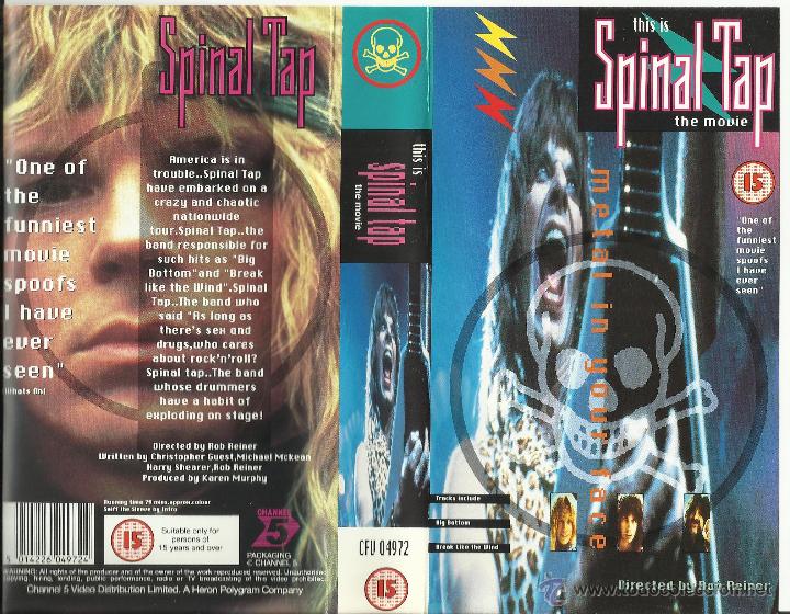 Video e DVD Musicali: spinal tap the movie vhs