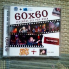 Vídeos y DVD Musicales: DVD + GALERIA DE FOTOS: LOS SIREX (60X60 LEYENDAS DEL ROCK. CONCIERTO 2005)