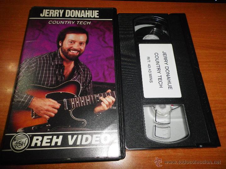 Video e DVD Musicali: JERRY DONAHUE Country tech REH VIDEO VHS NO DVD DEL A&Ntilde;O 1989 DURACION 43 MINUTOS