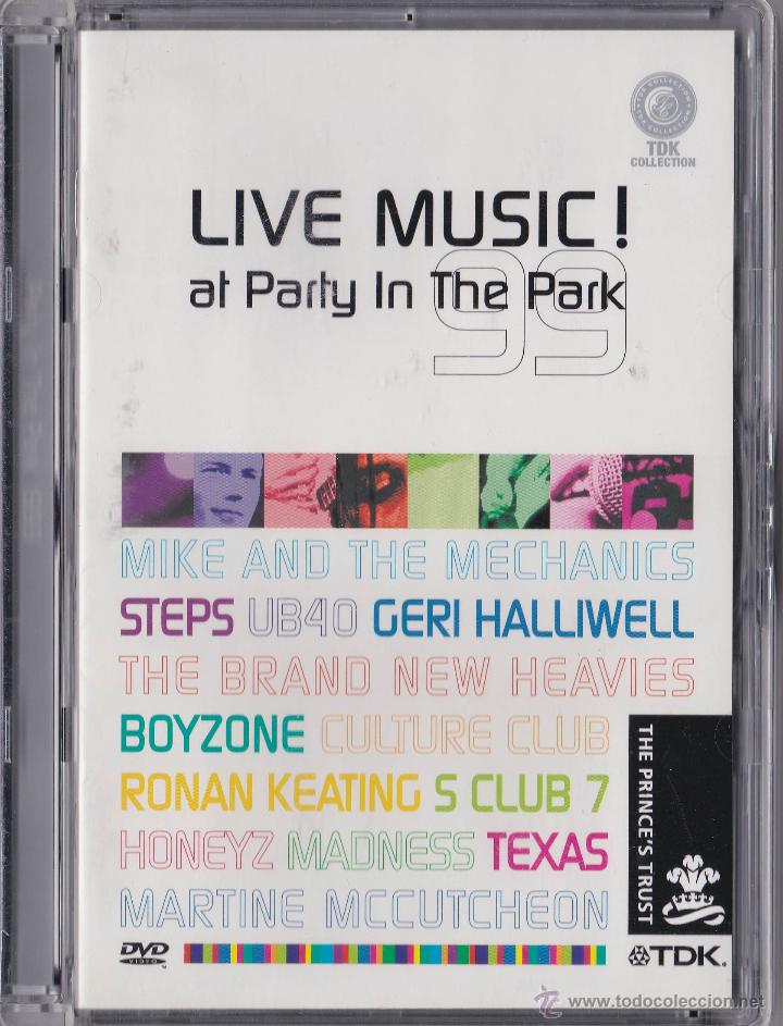 V&iacute;deos y DVD musicales: Live Music! at Party In The Park (DVD)