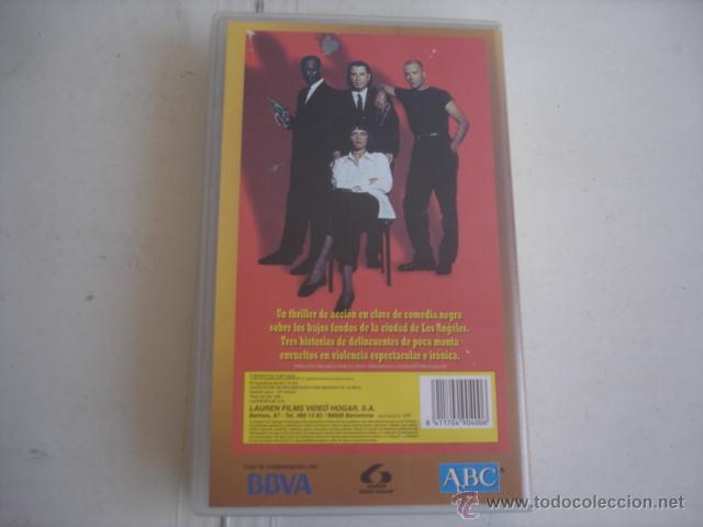 V&iacute;deos y DVD musicales: PULP FICTION   VHS - Foto 2