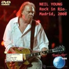 Vídeos y DVD Musicales: NEIL YOUNG – ROCK IN RIO 2008 (DVD). Lote 176452748