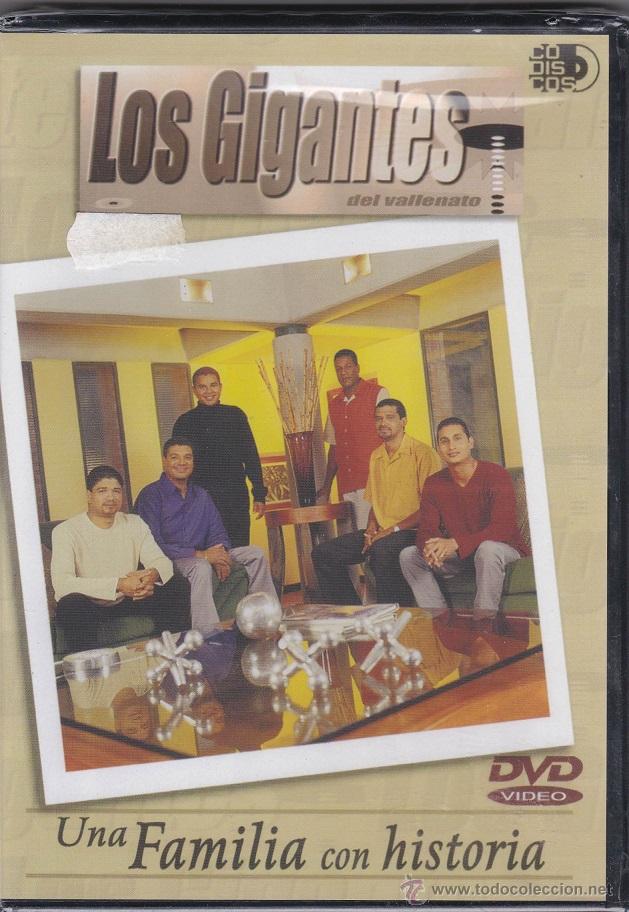 V&iacute;deos y DVD musicales: Los Gigantes del Vallenato - Una familia con historia - Precintado