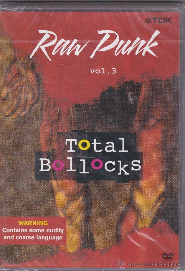 V&iacute;deos y DVD musicales: Raw Punk Vol 3 - Total Bollocks - Precintado