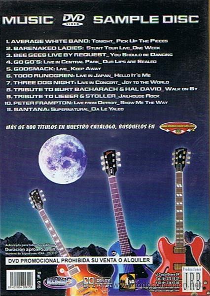 V&iacute;deos y DVD musicales: DVD MUSIC SAMPLE DISC - Foto 2