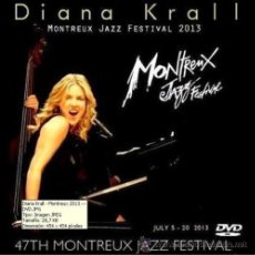 Vídeos y DVD Musicales: DIANA KRALL - MONTREUX JAZZ FESTIVAL, 18 JULY 2013 - DVD. Lote 352677009