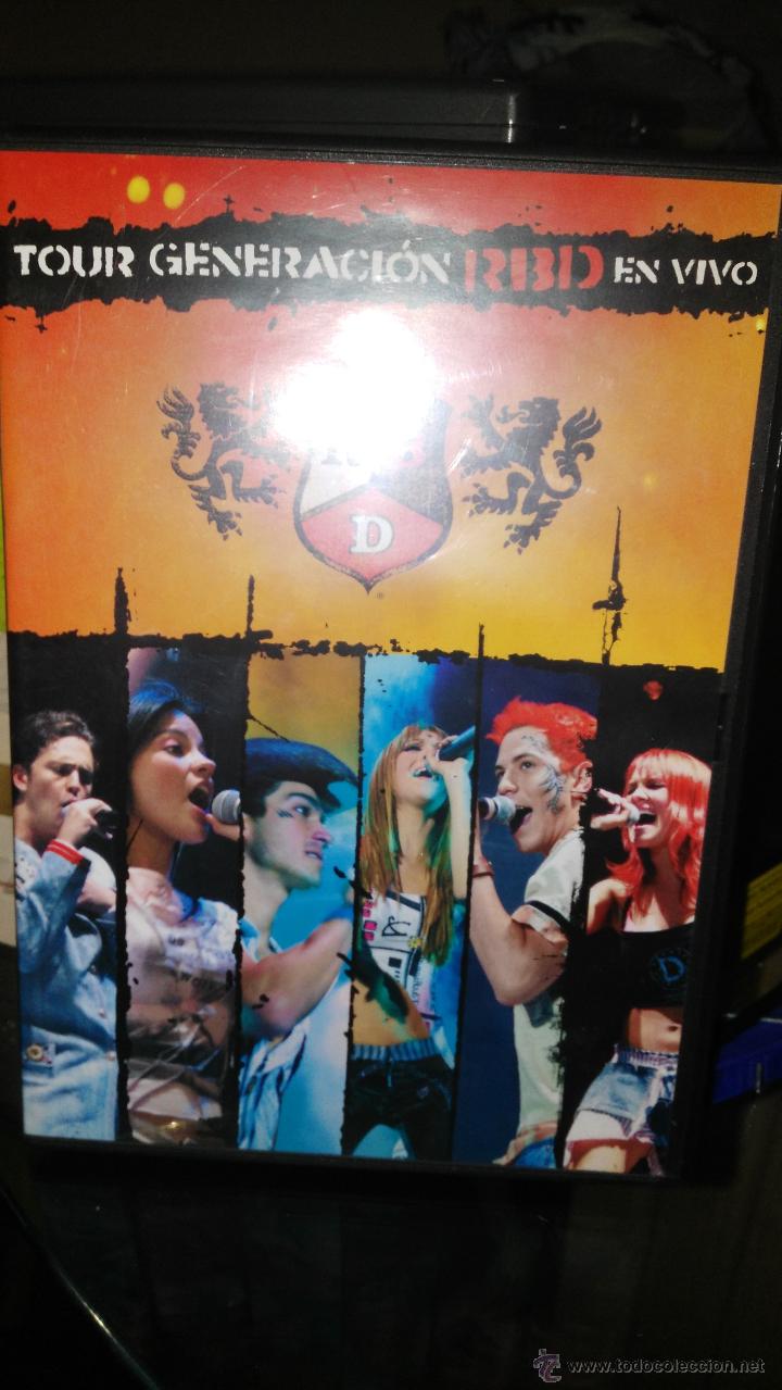 V&iacute;deos y DVD musicales: Tour generaci&oacute;n rbd - Foto 1