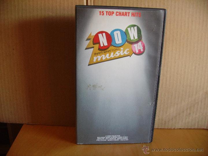 Musikvideos und DVDs: NOW 14 -   15 TOP CHART HITS - VHS