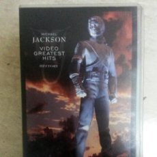 Vídeos y DVD Musicales: VHS - MICHAEL JACKSON - VIDEO GREATEST HITS. HISTORY - PEDIDO MINIMO 6€. Lote 50551718