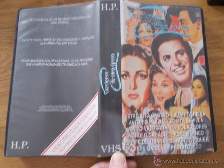 V&iacute;deos y DVD musicales: CANCIONES DE OTRA EPOCA - Foto 1