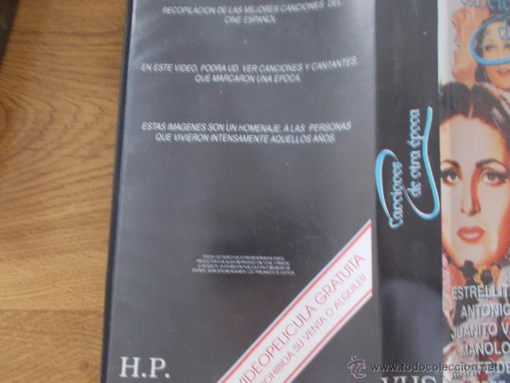 V&iacute;deos y DVD musicales: CANCIONES DE OTRA EPOCA - Foto 2