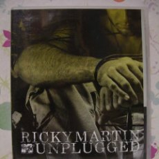 Vídeos y DVD Musicales: RICKY MARTIN: UNPLUGGED MTV *** DVD CANTAUTOR LATINO *** PRODUCIDO POR TOMMY TORRES. Lote 53534248