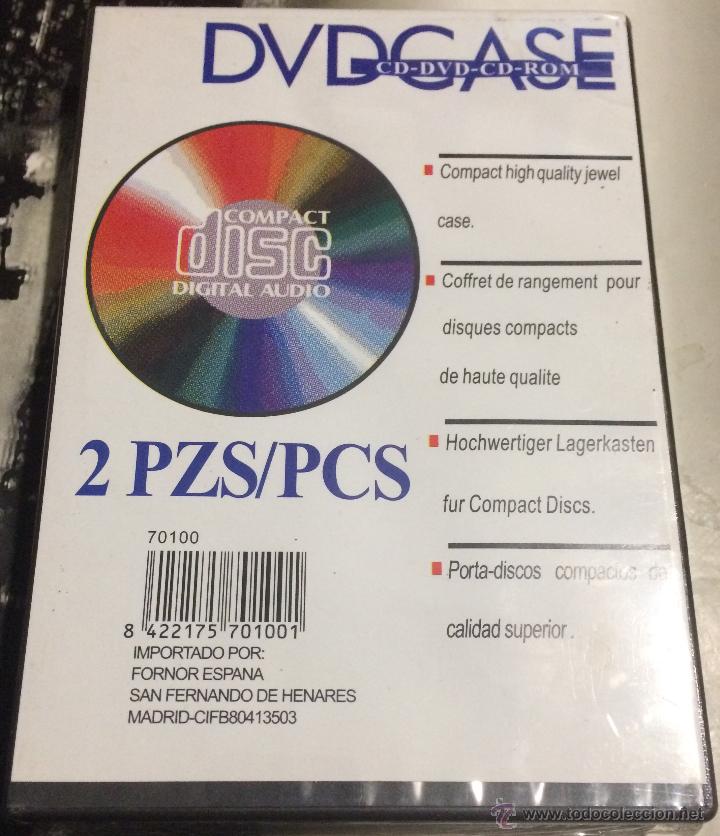 Vid&eacute;os y DVD Musicaux: Pack 2 cajas simples de DVD. Grueso est&aacute;ndar, no son las finas slim. Producto nuevo con precinto.