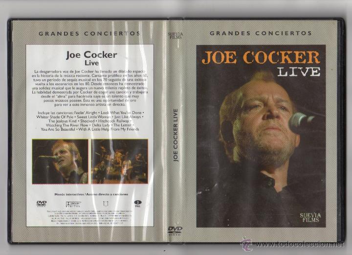 V&iacute;deos y DVD musicales: JOE COCKER - LIVE - Foto 1