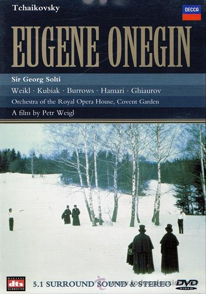 V&iacute;deos y DVD musicales: DVD EUGENE ONEGIN TCHAIKOVSKY - Foto 1