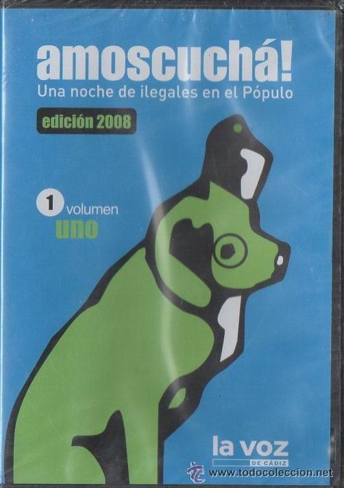 V&iacute;deos y DVD Musicales: Amoscuch&aacute;! Una noche de ilegales en el P&oacute;pulo 1 -Edici&oacute;n 2008. M&uacute;sica de Carnaval de C&aacute;diz. Precinto